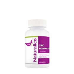НАТУРАЛИКО ЦИНК ПИКОЛИНАТ таблетки 60 броя /  ZINC PICOLINATE