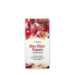 АРМИНА РОЗОВА ВОДА ЗА ПИЕНЕ саше 10 броя /  ROSE ELIXIR ORGANIC DRINK & FLAVOUR sachets