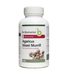 ГЪБА АГАРИКУС БЛАЗЕЙ прах 100 грама / AGARICUS BLAZEI PURE MUSHROOM POWDER 100 gr.