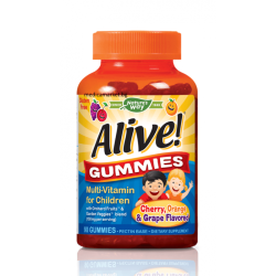 NATURE'S WAY ALIVE GUMMIES ЖЕЛИРАНИ МУЛТИВИТАМИНИ ЗА ДЕЦА 90 табл.