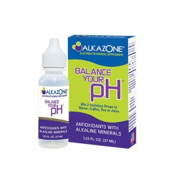 АЛКАЛИЗИРАЩИ МИНЕРАЛНИ КАПКИ АЛКАЗОН 37 мл. / ALKAZONE ALKALINE BOOSTER WITH ANTIOXIDANT