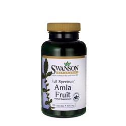 СУОНСЪН ПЪЛЕН СПЕКТЪР ПЛОДОВЕ ОТ АМЛА капсули 500 мг. 120 броя /  FULL SPECTRUM AMLA FRUIT