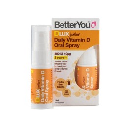 ВИТАМИН Д 400 IU ЗА ДЕЦА орален спрей 15 мл. /  DLUX JUNIOR DAILY VITAMIN D ORAL SPRAY