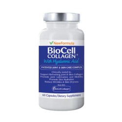 БИОСЕЛ КОЛАГЕН С ХИАЛУРОНОВА КИСЕЛИНА капсули 500 мг. 60 броя / BIOCELL COLLAGEN WITH HYALURONIC ACID