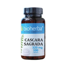 ЗЪРНАСТЕЦ (КАСКАРА САГРАДА) БИОХЕРБА капсули 320 мг. 100 броя /  CASCARA SAGRADA
