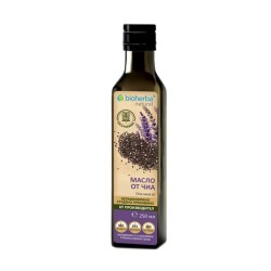 НЕРАФИНИРАНО СТУДЕНО ПРЕСОВАНО МАСЛО ОТ ЧИА 250 мл. /  CHIA SEED OIL 250 ml.
