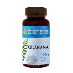 ГУАРАНА БИОХЕРБА капсули 400 мг. 100 броя /  GUARANA