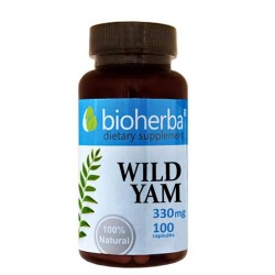 ДИВ ЯМ БИОХЕРБА капсули 330 мг. 100 броя /  WILD YAM