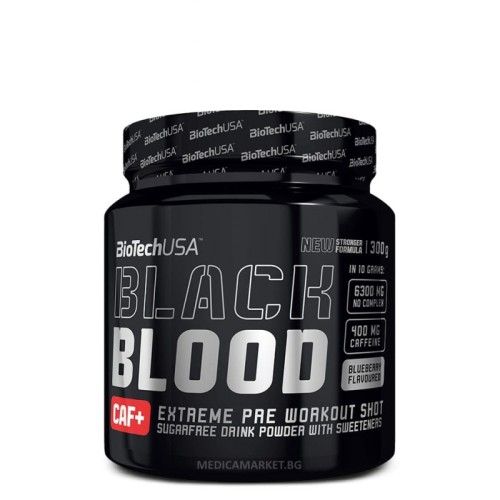 BIOTECH USA BLACK BLOOD CAF+ 300 гр.