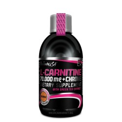 BIOTECH USA L-CARNITINE + CHROME 70 000 LIQUID 500 мл.