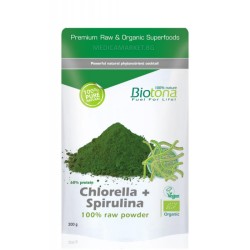 BIOTONA ХЛОРЕЛА + СПИРУЛИНА 200 гр. BIOTONA ХЛОРЕЛА + СПИРУЛИНА 200 гр.