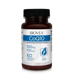 БИОВЕА Co Q10 софтгел капсули 100 мг. 60 броя /  Co Q10