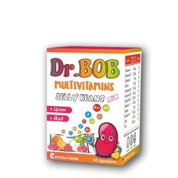 АКТИВИА ПЛЮС Д-Р БОБ МУЛТИВИТАМИНИ дрaжета 45 броя / ACTIVA PLUS DR. BOB MULTIVITAMINS