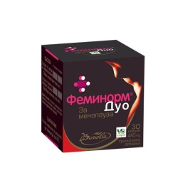 БОРОЛА ФЕМИНОРМ ДУО капсули 440 мг. 30 броя /  FEMINORM DUO