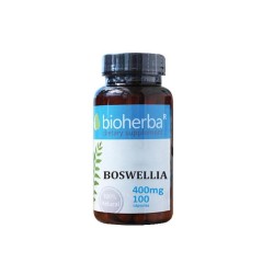 БОСВЕЛИЯ БИОХЕРБА капсули 400 мг. 100 броя /  BOSWELLIA capsules