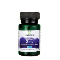 СУОНСЪН ХЕЛАТИРАН ЦИНК капсули 30 мг. 90 броя /  CHELATED ZINC