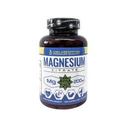 МАГНЕЗИЕВ ЦИТРАТ капсули 200 мг. 100 броя /  MAGNESIUM CITRATE