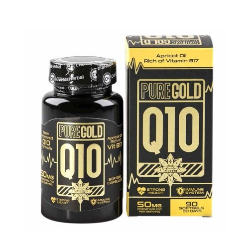 КОЕНЗИМ Q10 PURE GOLD капсули 50 мг. 90 броя /  PURE GOLD Q10 capsules 50 mg. x 90