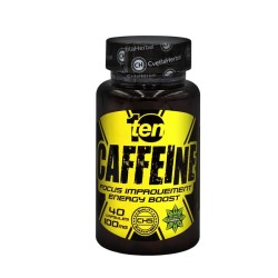 ТЕН КОФЕИН капсули 100 мг. 40 броя /  TEN CAFFEINE