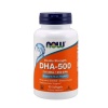 НАУ ФУДС РИБЕНО МАСЛО ДХА (DHA) дражета 500 мг. 90 броя /  DHA softgels