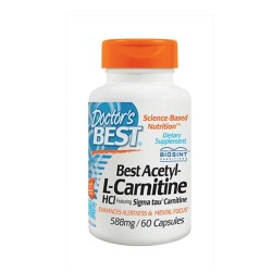 ДОКТОР'С БЕСТ АЦЕТИЛ Л - КАРНИТИН капсули 588 мг. 60 броя /  ACETYL L - CARNITINE