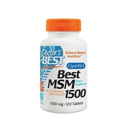 ДОКТОР'С БЕСТ МСМ таблетки 1500 мг. 120 броя /  MSM 1500 mg.