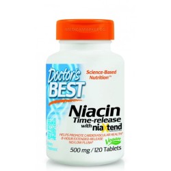 DOCTOR'S BEST NIACIN 500 мг. 120 табл.