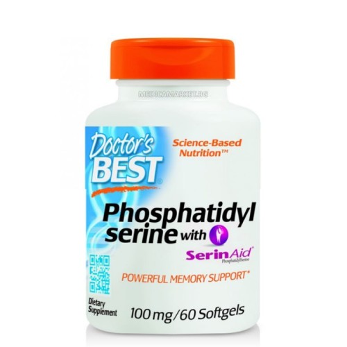 DOCTOR'S BEST PHOSPHATIDYLSERINE 100 мг. 60 капс.