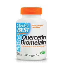 DOCTOR'S BEST QUERCETIN BROMELAIN 180 капс.