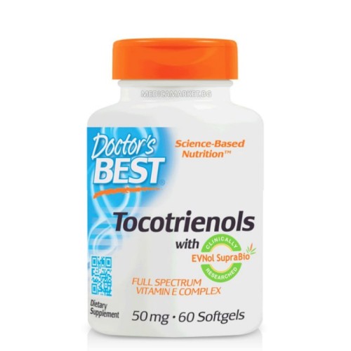 DOCTOR'S BEST TOCOTRIENOLS 50 мг. 60 капс.