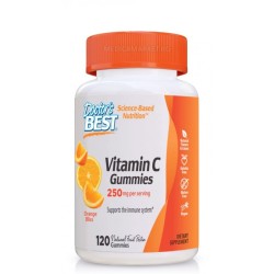 DOCTOR'S BEST VITAMIN C GUMMIES 125 мг. 120 капс. DOCTOR'S BEST VITAMIN C GUMMIES 125 мг. 120 капс.