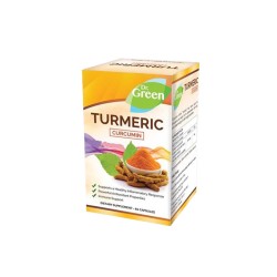 КУРКУМА капсули 60 броя / DR. GREEN TURMERIC capsules 60