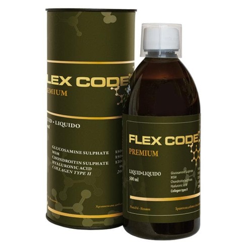 ФЛЕКС КОД ПРЕМИУМ ЗА ЗДРАВИ СТАВИ сироп 500 мл. / FLEX CODE PREMIUM