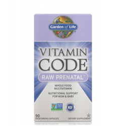 GARDEN OF LIFE VITAMIN CODE RAW PRENATAL 90 капс.
