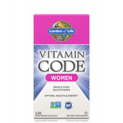 GARDEN OF LIFE VITAMIN CODE WOMEN (МУЛТИВИТАМИНИ ЗА ЖЕНИ) 120 капс.