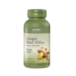 ДЖИНДЖИФИЛ КОРЕН капсули 550 мг. 100 броя /  GINGER ROOT