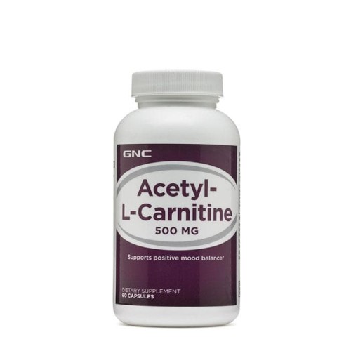 АЦЕТИЛ L-КАРНИТИН капсули 500 мг. 60 броя /  ACETYL L - CARNITINE 500