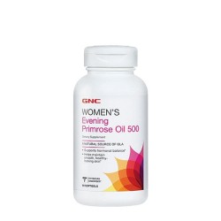 МАСЛО ОТ ВЕЧЕРНА ИГЛИКА желирани капсули 500 мг. 90 броя /  WOMENS EVENING PRIMROSE OIL 500