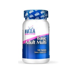 ХАЯ ЛАБС МУЛТИВИТАМИНИ ЗА ВЪЗРАСТНИ таблетки 100 броя /  BASIC ADULT MULTIVITAMIN
