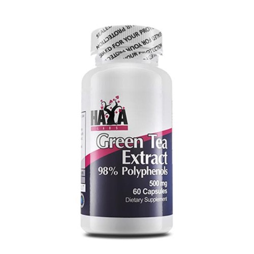 ХАЯ ЛАБС ЕКСТРАКТ ОТ ЗЕЛЕН ЧАЙ капсули 500 мг. 60 броя /  GREEN TEA EXTRACT