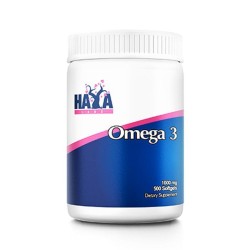 ХАЯ ЛАБС ОМЕГА 3 дражета 1000 мг. 500 броя /  OMEGA 3