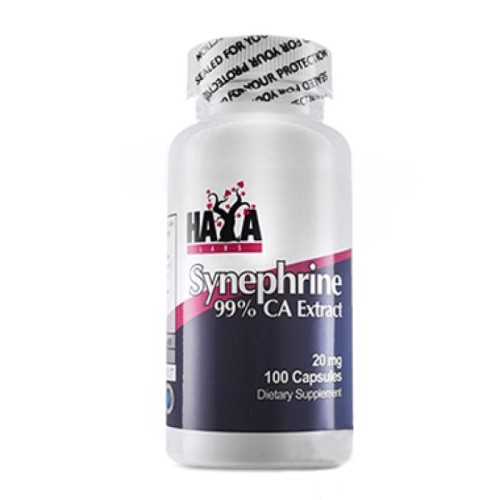 ХАЯ ЛАБС СИНЕФРИН 99% ЕКСТРАКТ капсули 20 мг. 100 броя / SYNEPHRINE 99% EXTRACT ХАЯ ЛАБС СИНЕФРИН 99% ЕКСТРАКТ капсули 20 мг. 100 броя / SYNEPHRINE 99% EXTRACT
