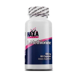 ХАЯ ЛАБС L-МЕТИОНИН капсули 500 мг. 60 броя /  L-METHIONINE