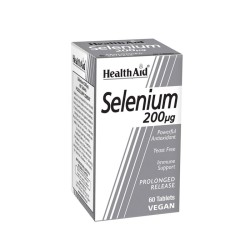 СЕЛЕН С УДЪЛЖЕНО ОСВОБОЖДАВАНЕ таблетки 200 мкг. 60 броя /  SELENIUM PROLONGED RELEASE tablets 200 mcg. 60