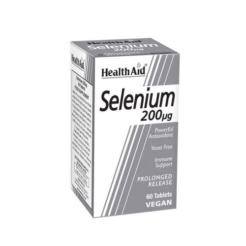 СЕЛЕН С УДЪЛЖЕНО ОСВОБОЖДАВАНЕ таблетки 200 мкг. 60 броя /  SELENIUM PROLONGED RELEASE tablets 200 mcg. 60