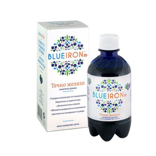 ТЕЧНО ЖЕЛЯЗО 330 мл. / BLUE IRON ТЕЧНО ЖЕЛЯЗО 330 мл. / BLUE IRON