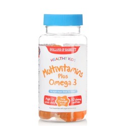 HOLLAND & BARRETT HEALTHY KIDS MULTIVITAMINS PLUS OMEGA-3 30 дъвчащи капс.