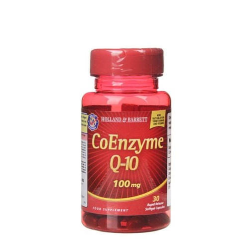 КОЕНЗИМ Q10 софтгел капсули 100 мг. 30 броя /  COENZYME Q10