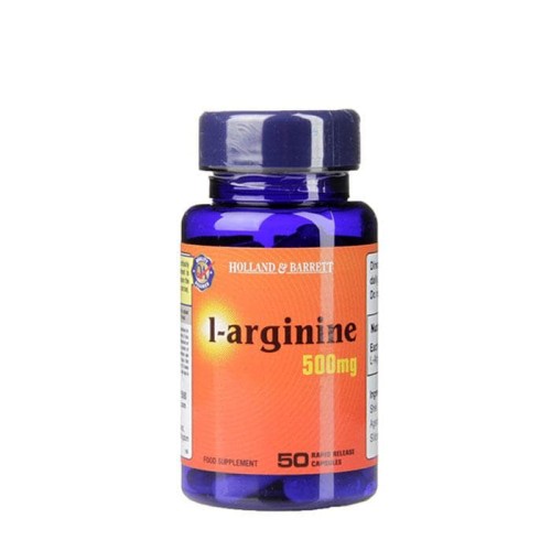 L - АРГИНИН капсули 500 мг. 50 броя /  L - ARGININE