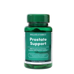 ПОДДРЪЖКА НА ПРОСТАТАТА - ПРОСТЕЙТ СЪПОРТ таблетки 60 броя / HOLLAND & BARRETT PROSTATE SUPPORT